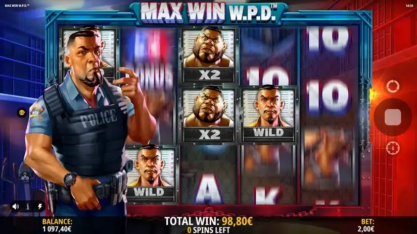 Max Win W.P.D slot screenshot 7