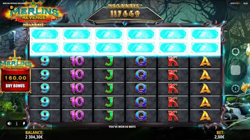 Merlin’s Revenge Megaways slot screenshot 8