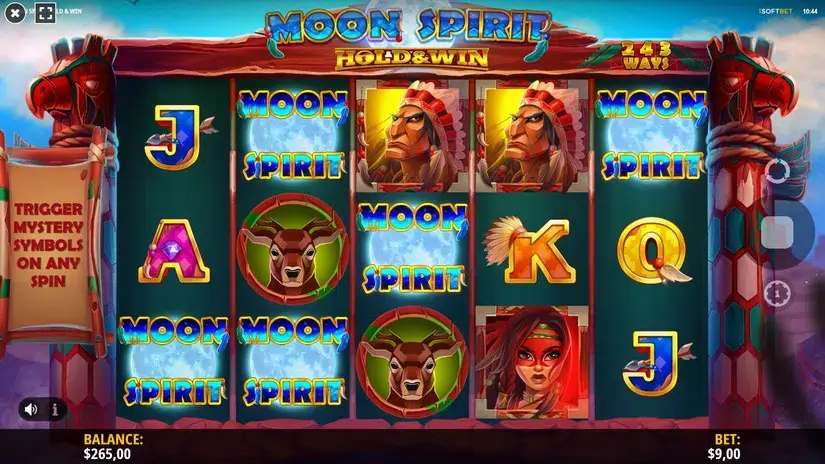 Moon Spirit slot screenshot 5