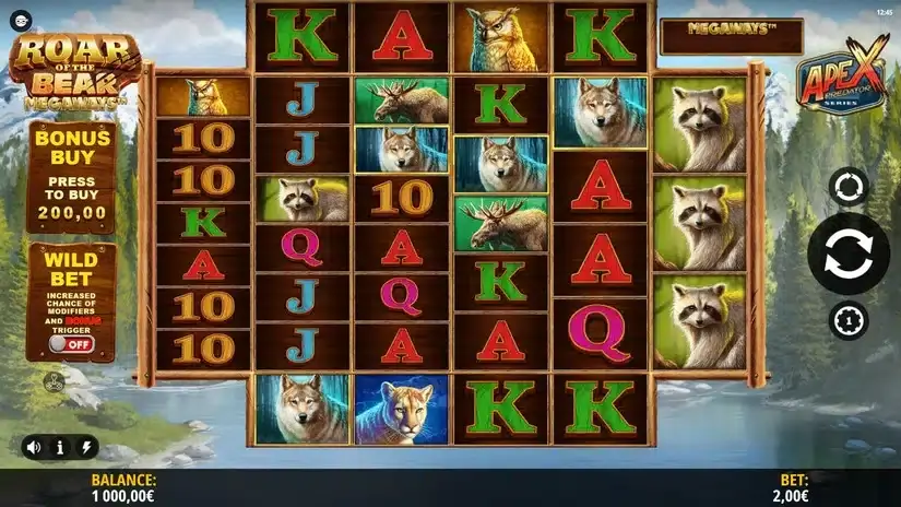 Roar of the Bear Megaways slot screenshot 1