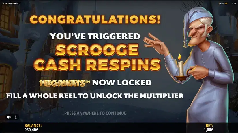 Scrooge Megaways slot screenshot 4