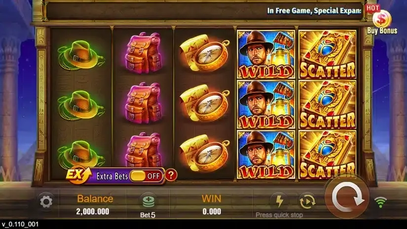 Book of Gold slot screenshot 1