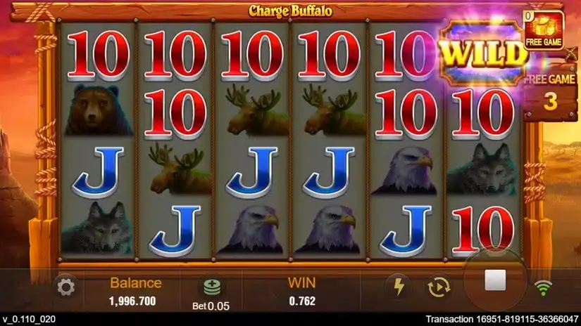 Charge Buffalo slot screenshot 7