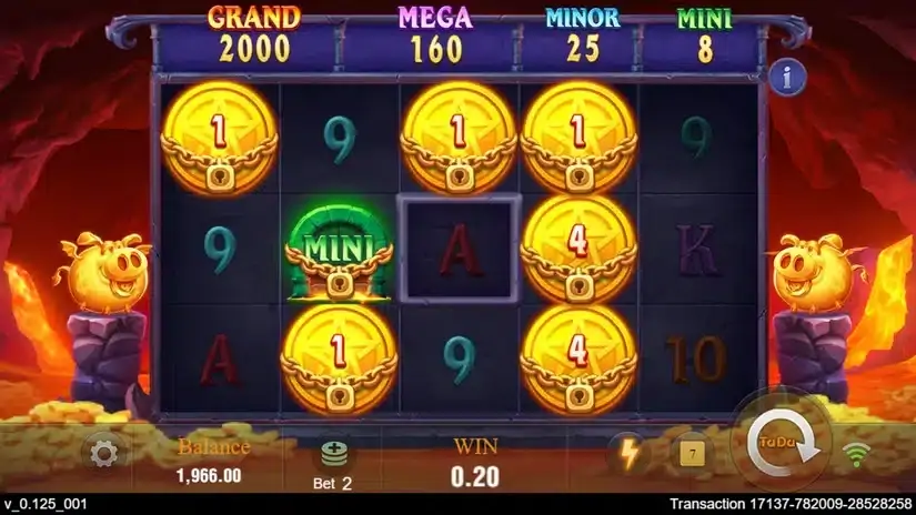 Devil Fire 2 slot screenshot 