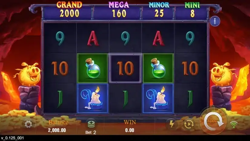 Devil Fire 2 slot screenshot 