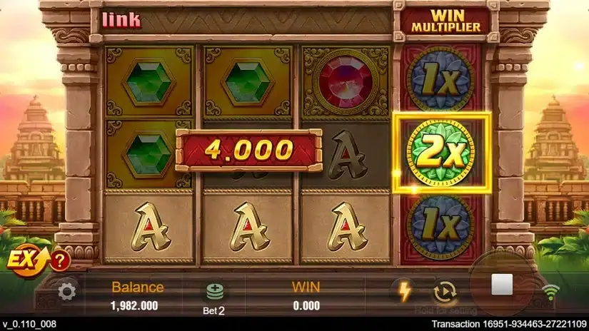 Fortune Gems slot screenshot 2