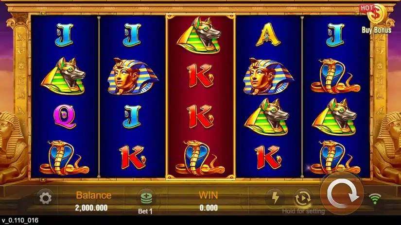 Golden Queen slot screenshot 