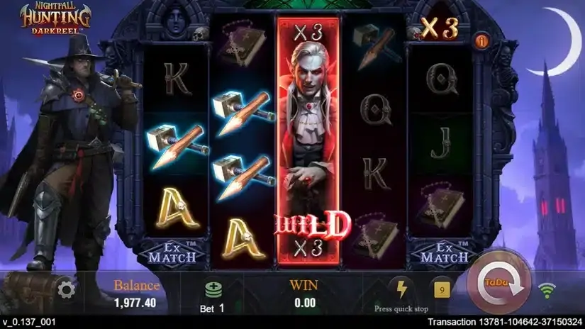 Nightfall Hunting slot screenshot 3