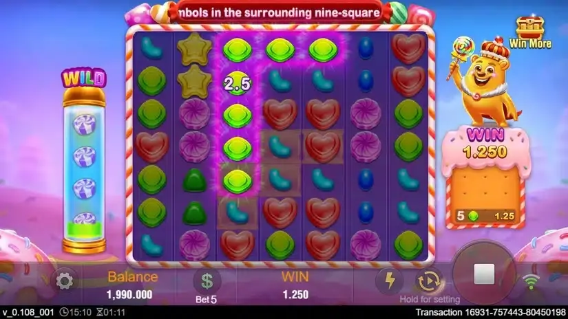 Sweet Land slot screenshot 2