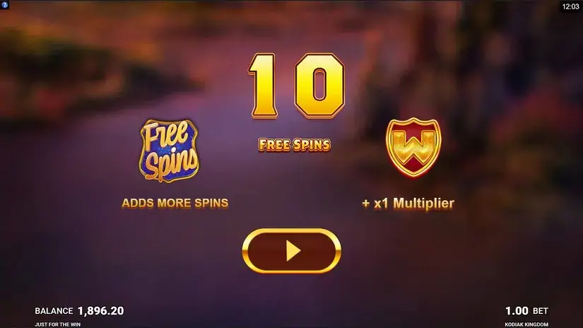 Kodiak Kingdom slot screenshot 4