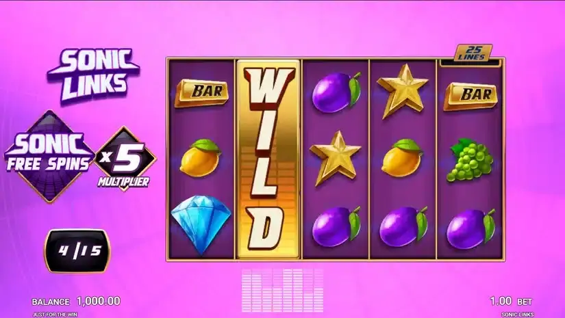 Sonic Links slot screenshot 2