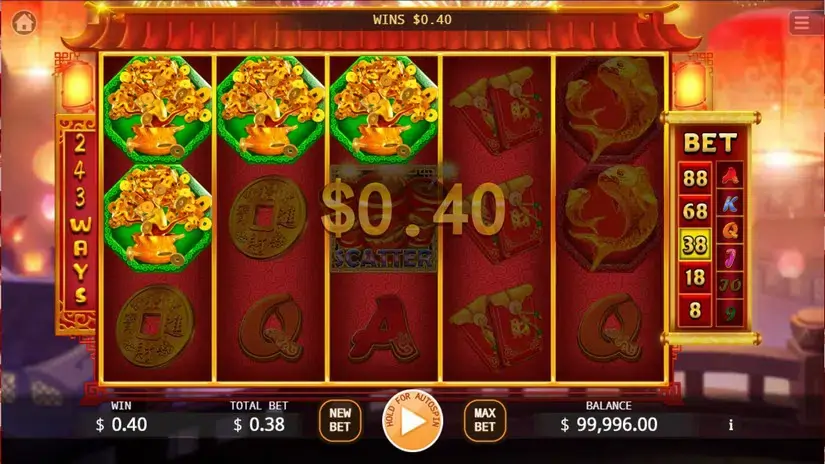 Golden Bull slot screenshot 4