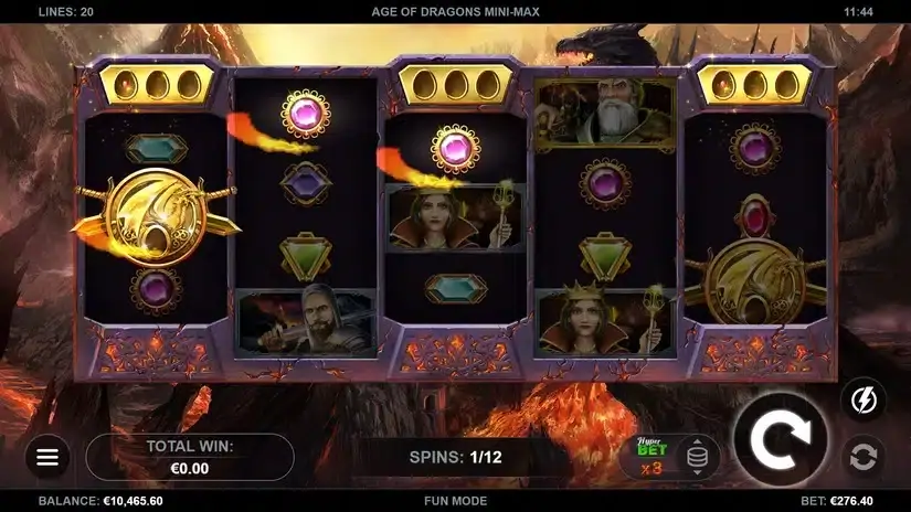 Age of Dragons Mini Max slot screenshot 4