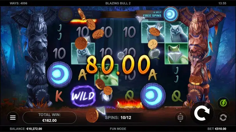 Blazing Bull 2 slot screenshot 5