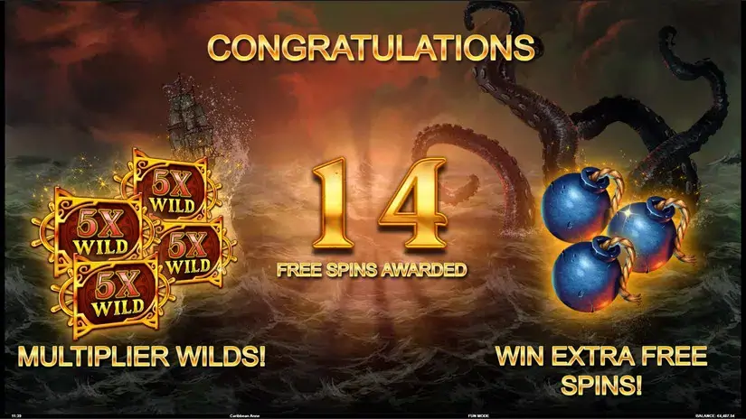 Caribbean Anne slot screenshot 4