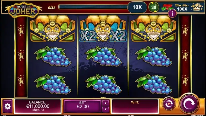 Double Joker slot screenshot 1