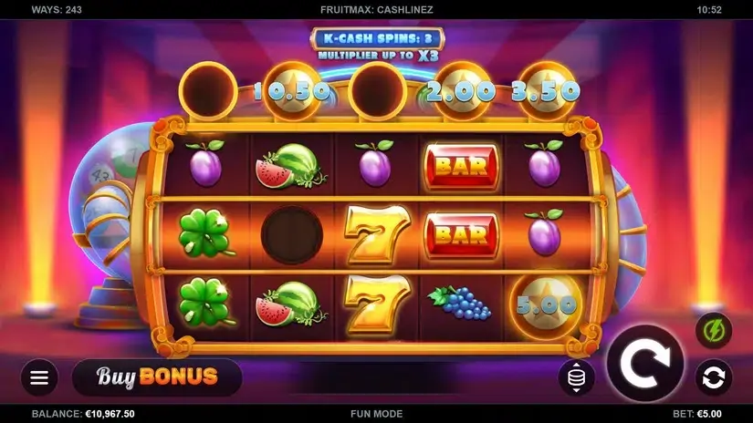Fruit Max Cashlinez slot screenshot 3