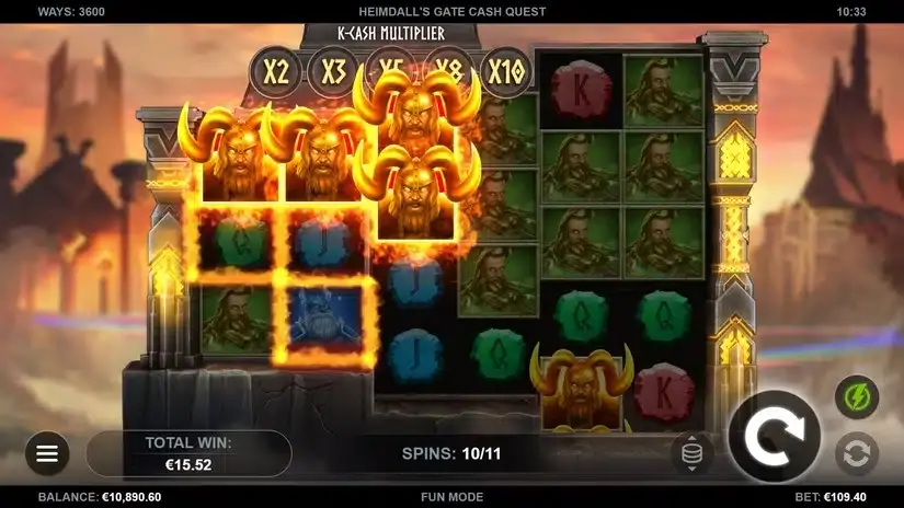Heimdalls Gate Cash Quest slot screenshot 6