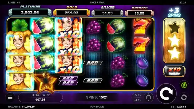 Joker Max slot screenshot 5