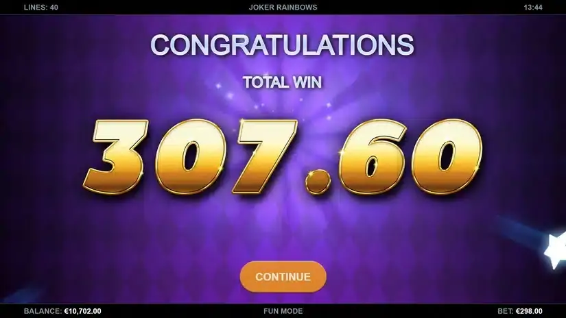 Joker Rainbows slot screenshot 6