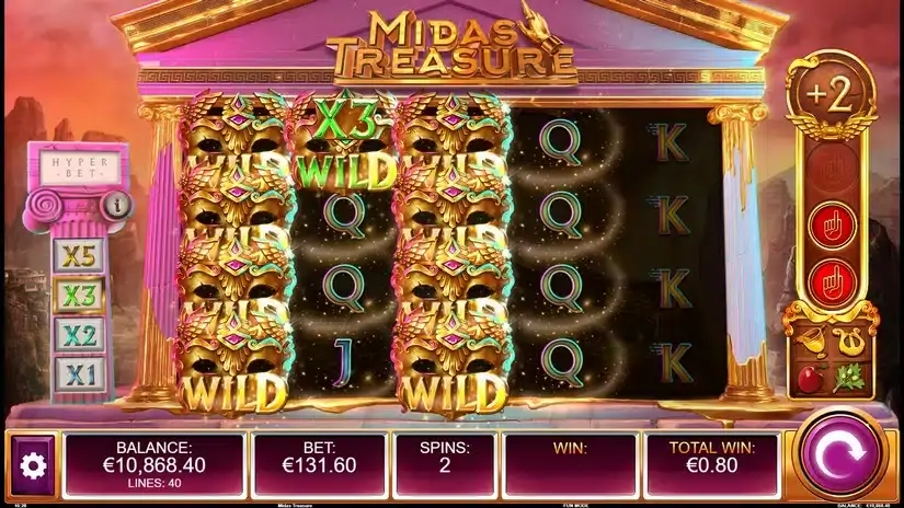 Midas Treasure slot screenshot 5