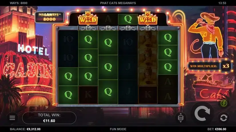 Phat Cats Megaways slot screenshot 5