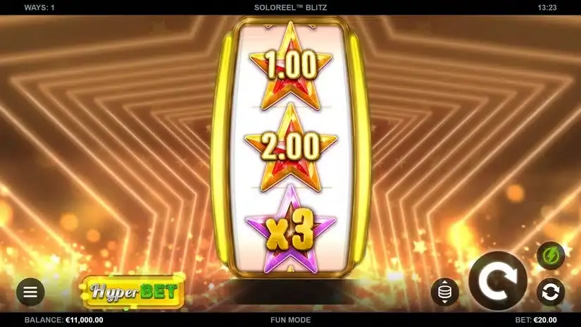 SoloReel™ Blitz slot screenshot 2