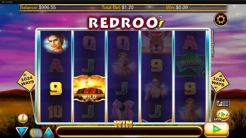 RedRoo slot screenshot 2