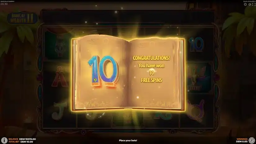 Book of Wealth II slot screenshot 3