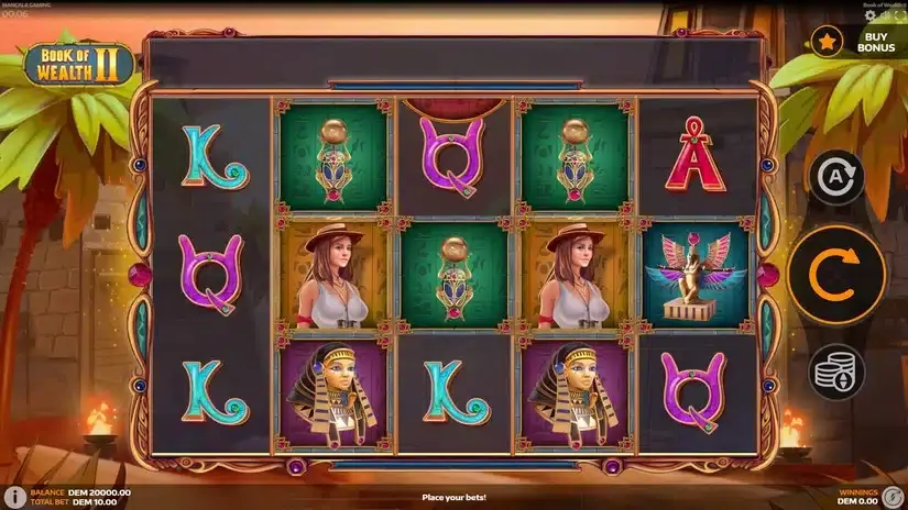 Book of Wealth II slot screenshot 1