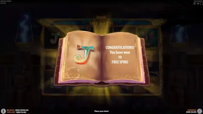 Book of Wealth slot screenshot 3