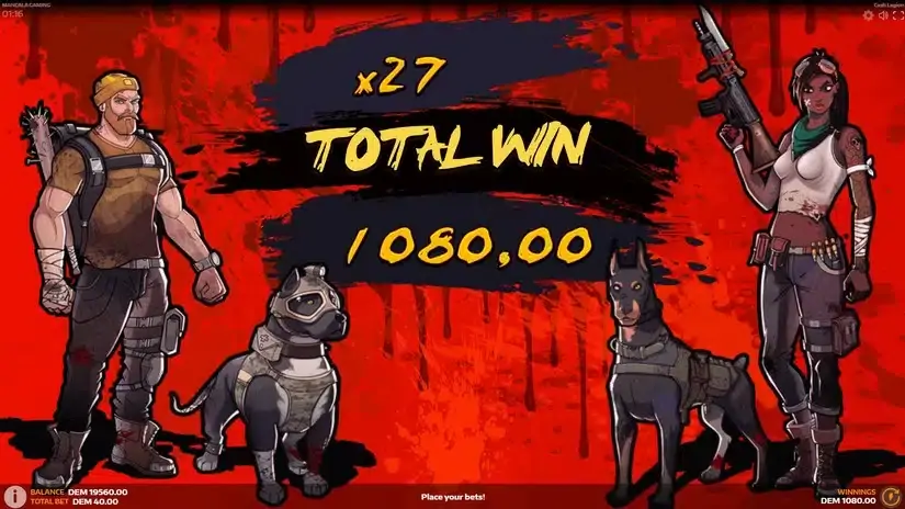 Cash Legion slot screenshot 6