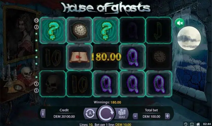 House of Ghosts slot screenshot 3