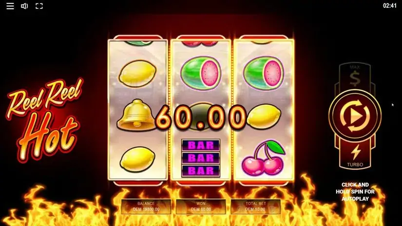 Reel Reel Hot slot screenshot 2