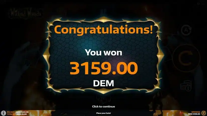 Wicked Wanda slot screenshot 6