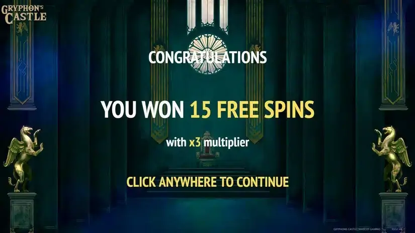 Gryphon’s Castle slot screenshot 4