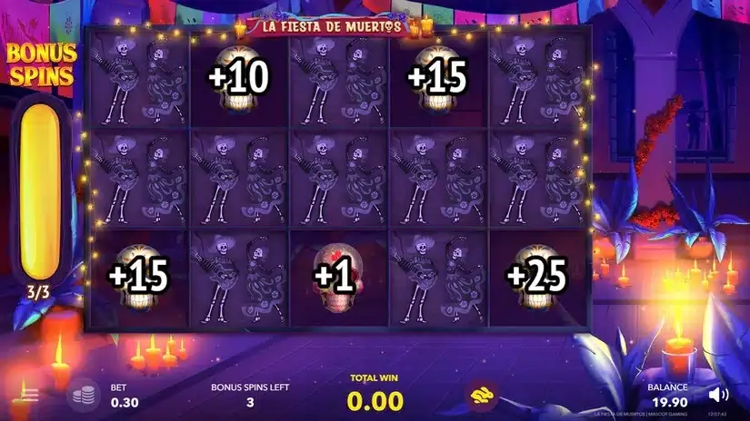 La Fiesta De Muertos slot screenshot 3