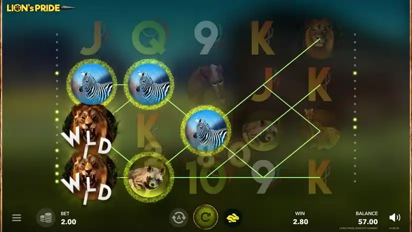 Lion’s Pride slot screenshot 3