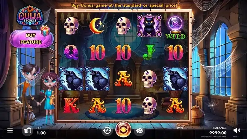 Ouija Secrets slot screenshot 1