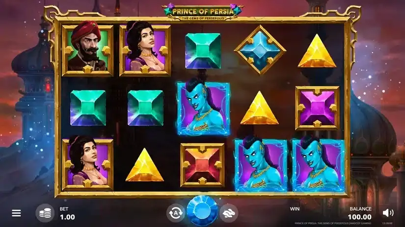 Prince of Persia: the Gems of Persepolis slot screenshot 1