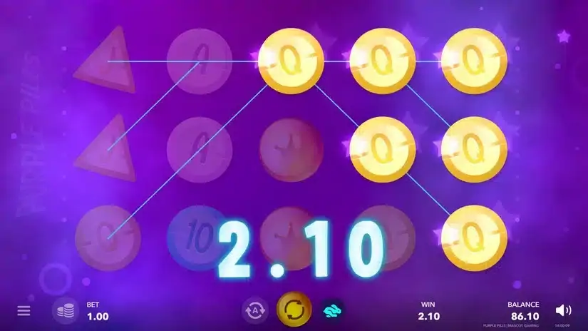 Purple Pills slot screenshot 2