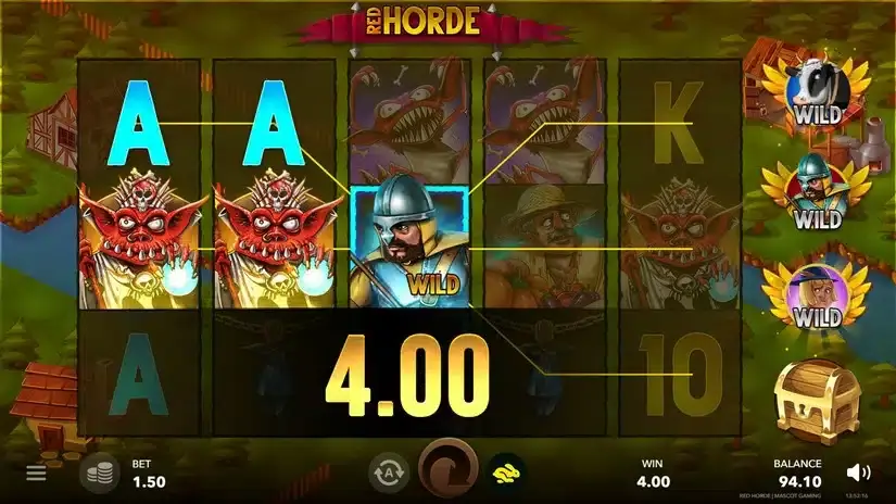 Red Hord slot screenshot 3