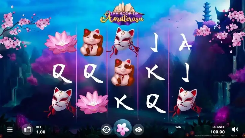 The Book of Amaterasu slot screenshot 