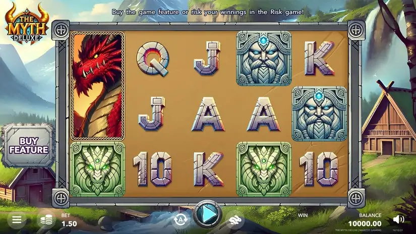 The Myth Deluxe slot screenshot 1