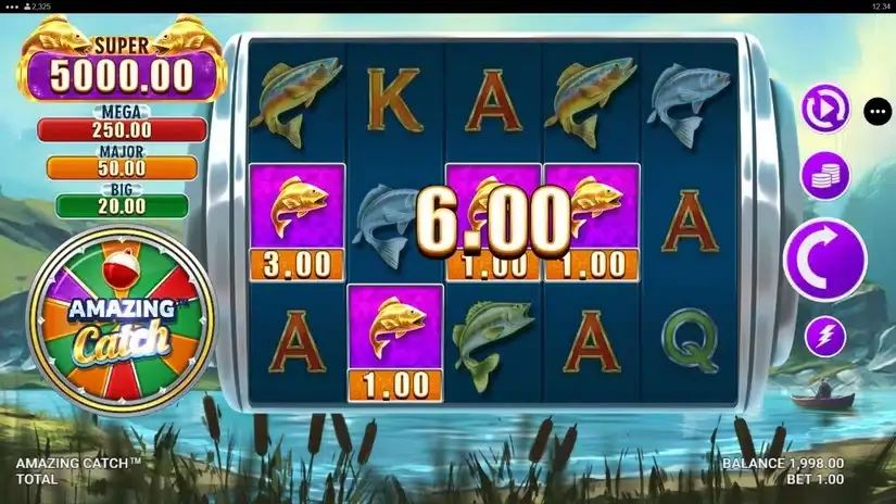 Big Bass Adventure slot screenshot 2