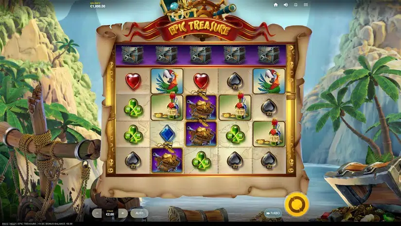 Epic Treasure slot screenshot 