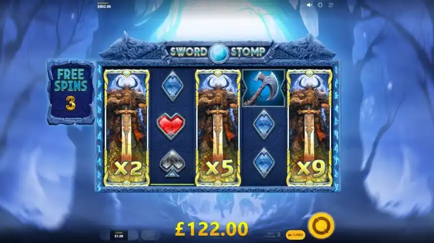 Sword Stomp slot screenshot 5