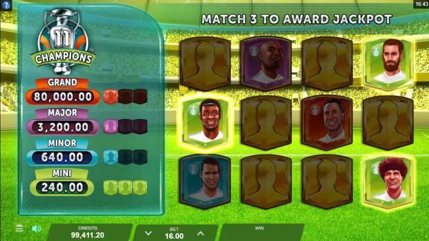 11 Champions slot screenshot 5