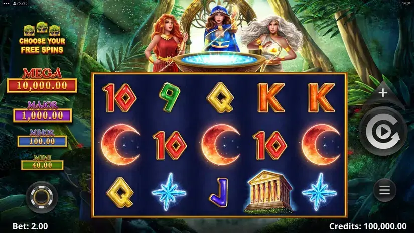 Amazing Link Fates slot screenshot 1