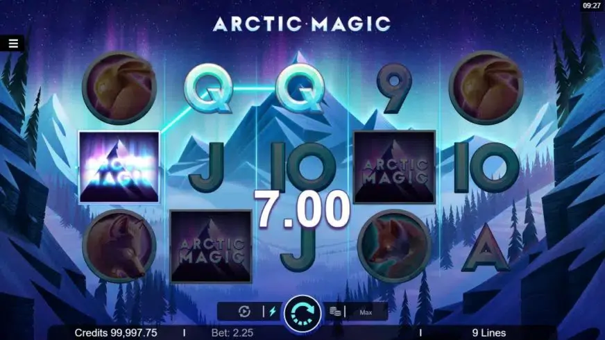 Arctic Magic slot screenshot 2